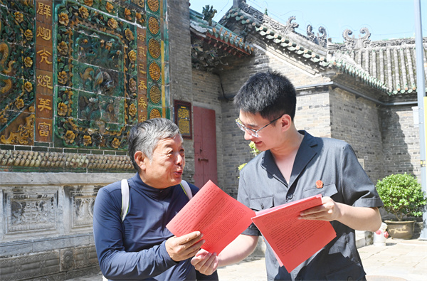 社旗法院：送法进景区  法治护文旅